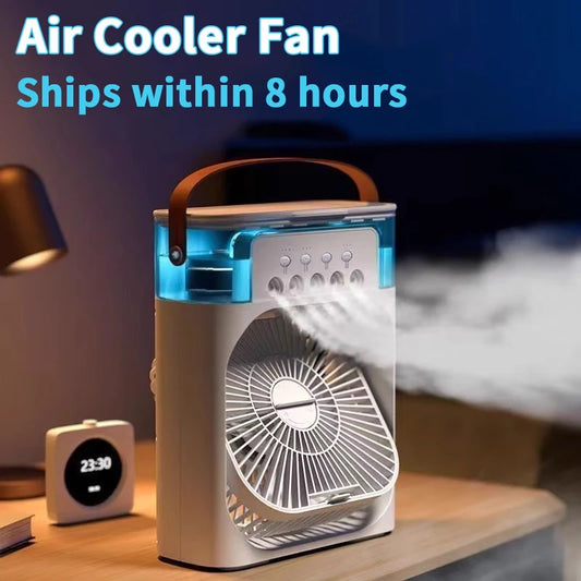 3 in 1 Air Conditioner + Humidifier + LED Light