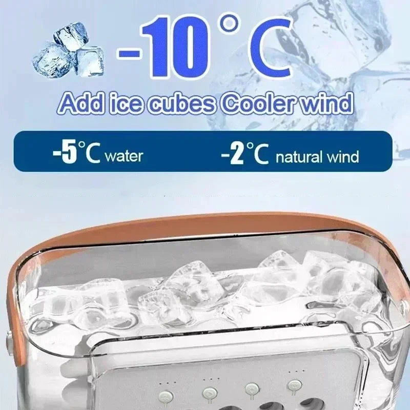 3 in 1 Air Conditioner + Humidifier + LED Light