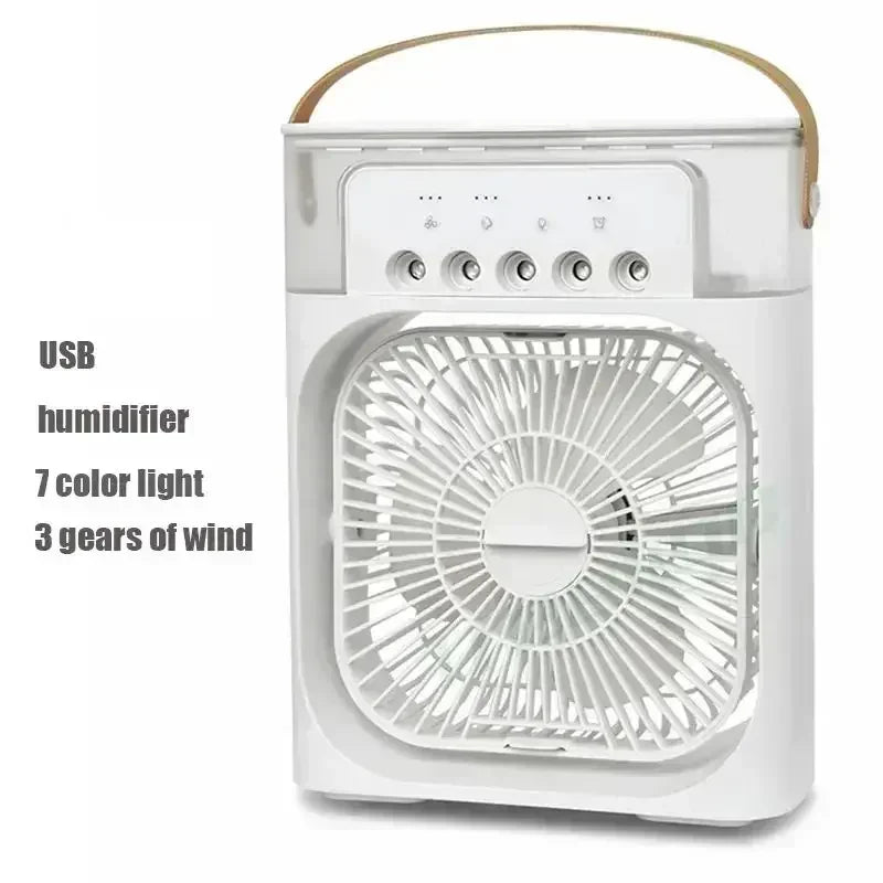 3 in 1 Air Conditioner + Humidifier + LED Light